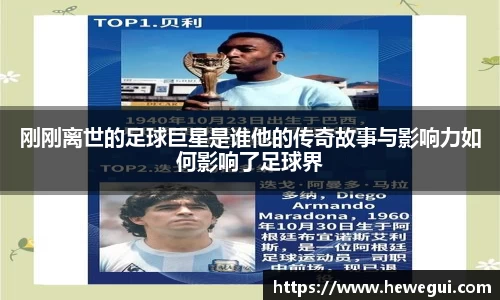 刚刚离世的足球巨星是谁他的传奇故事与影响力如何影响了足球界